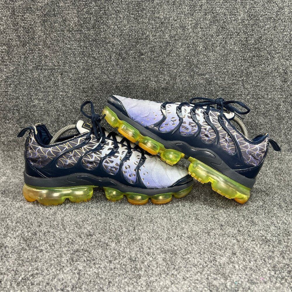 Nike Air‎ VaporMax Plus Shoes Men's Size 9.5 Geometric Obsidian Laser Orange - Picture 9 of 13